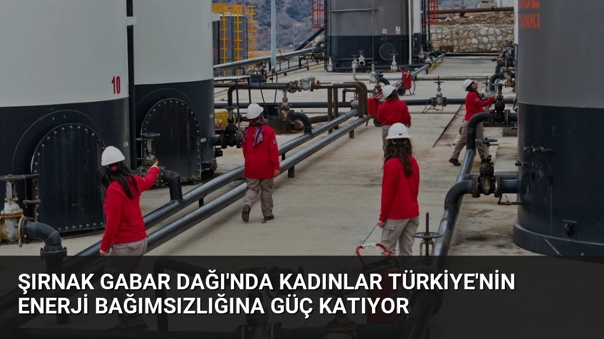 Şırnak Gabar Dağı’nda Kadınlar Türkiye’nin Enerji Bağımsızlığına Güç Katıyor