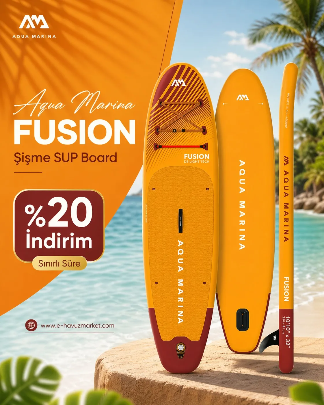 E-Havuz Market, Havuz Malzemeleri ve SUP Board Ürünleriyle Sezona Güçlü Giriyor