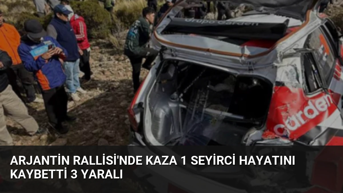 Arjantin Rallisi’nde Kaza 1 Seyirci Hayatını Kaybetti 3 Yaralı