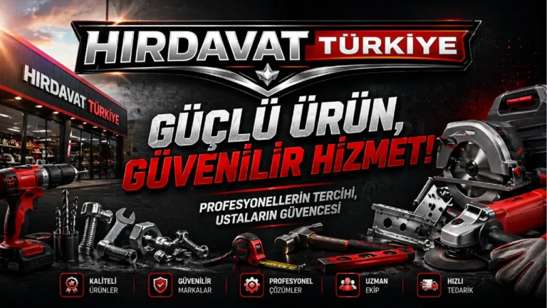 Hırdavat Türkiye Platformu Üzerinden Sanayi ve Atölyelere Kurumsal Tedarik Rehberi