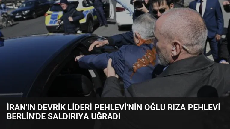 İran’ın Devrik Lideri Pehlevi’nin Oğlu Rıza Pehlevi Berlin’de Saldırıya Uğradı