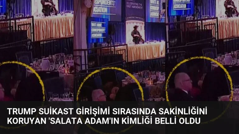 Trump Suikast Girişimi Sırasında Sakinliğini Koruyan ‘Salata Adam’ın Kimliği Belli Oldu