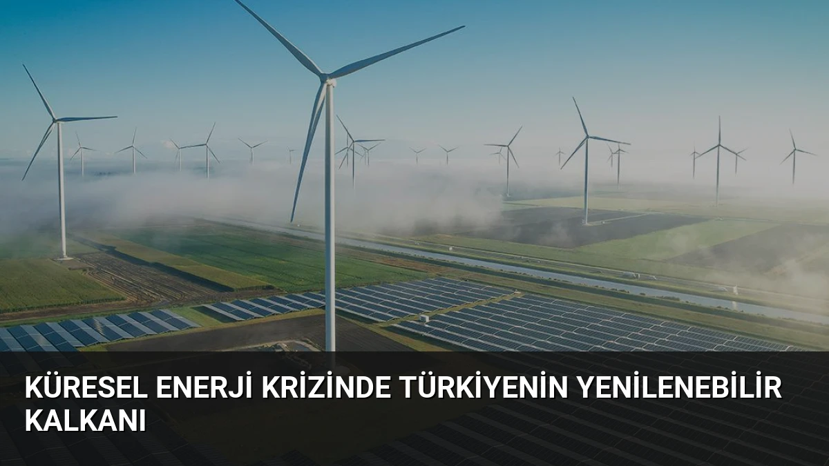 Küresel enerji krizinde Türkiyenin yenilenebilir kalkanı