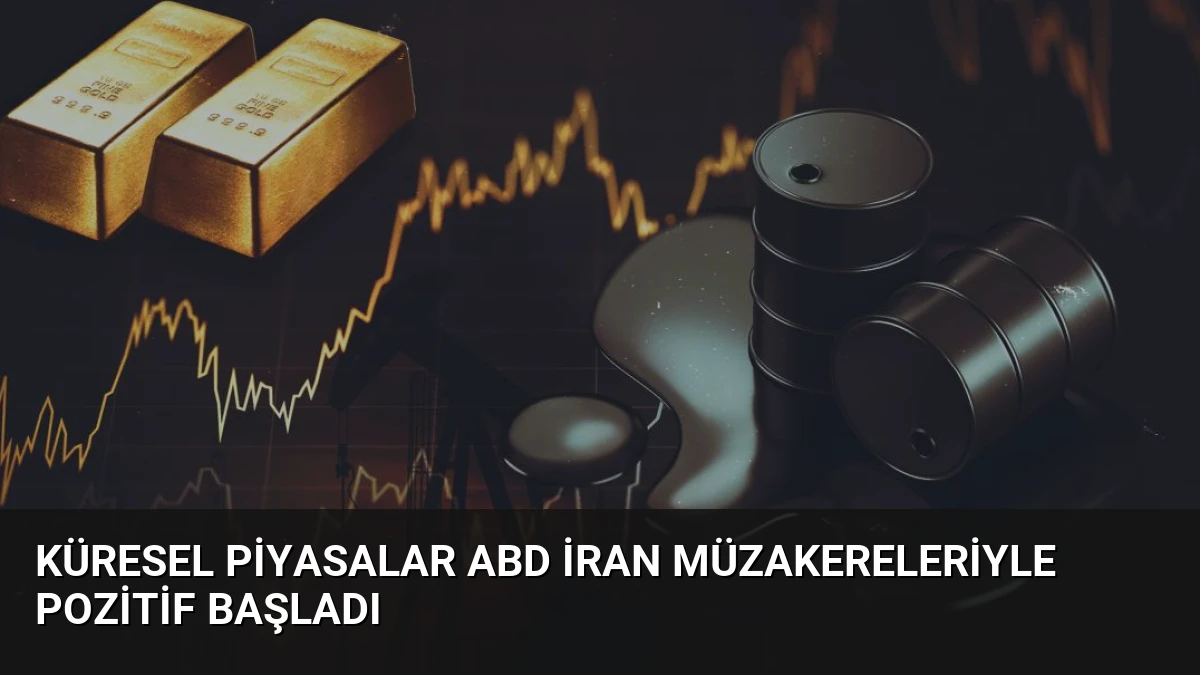 Küresel Piyasalar ABD İran Müzakereleriyle Pozitif Başladı