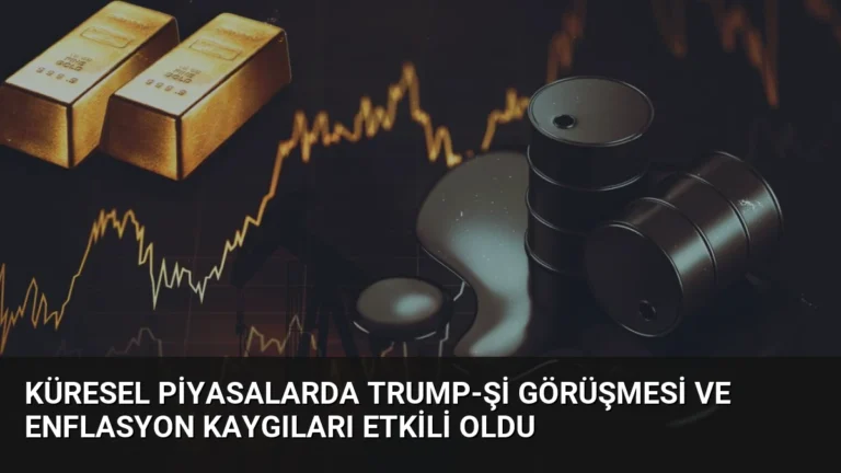 Küresel Piyasalarda Trump-Şi Görüşmesi ve Enflasyon Kaygıları Etkili Oldu