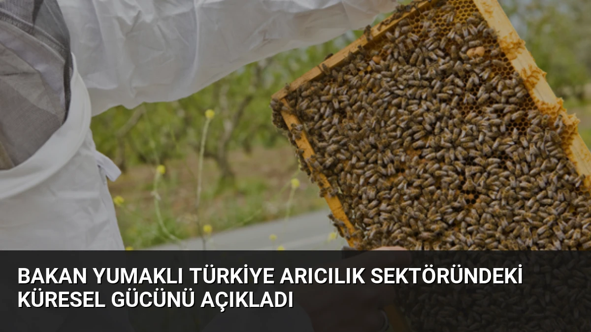 Bakan Yumaklı Türkiye Arıcılık Sektöründeki Küresel Gücünü Açıkladı