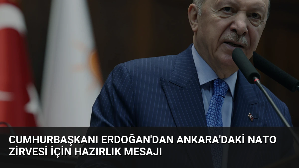 Cumhurbaşkanı Erdoğan’dan Ankara’daki NATO Zirvesi İçin Hazırlık Mesajı