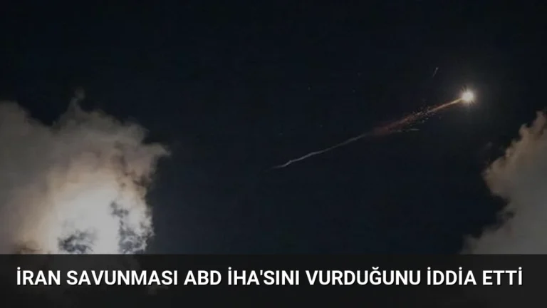 İran Savunması ABD İHA’sını Vurduğunu İddia Etti