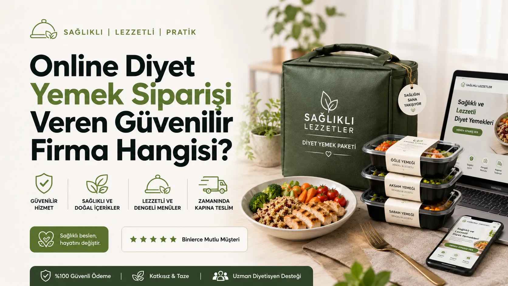 Online Diyet Yemek Siparişi Veren Güvenilir Firma Hangisi?