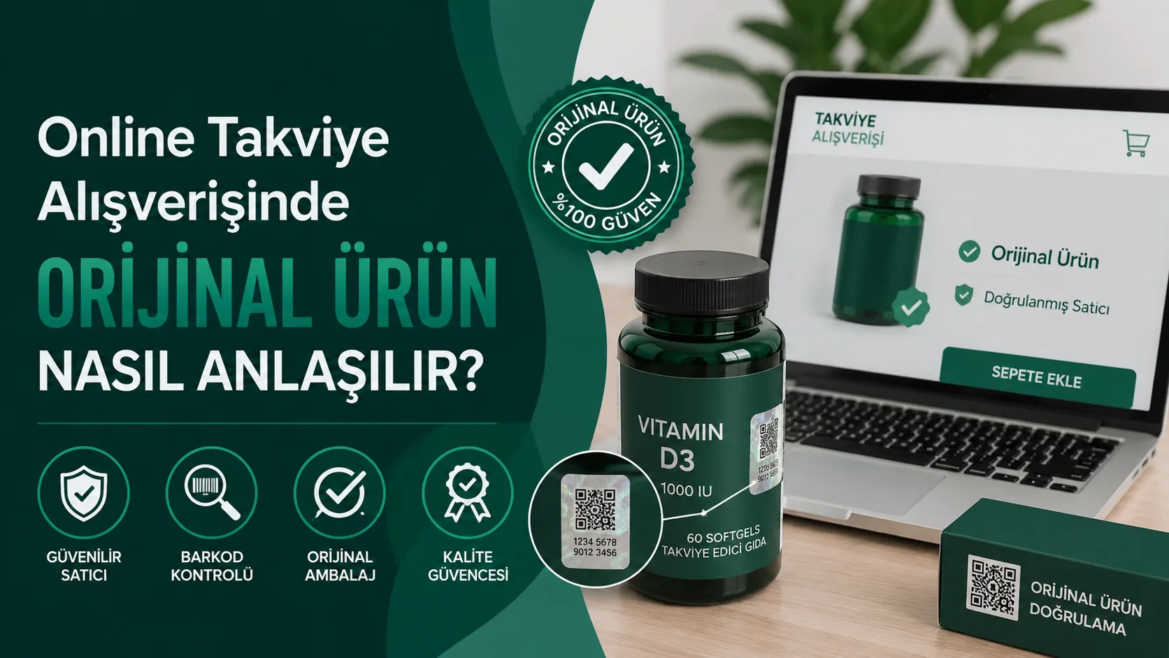 Online Takviye Alışverişinde Orijinal Ürün Nasıl Anlaşılır?