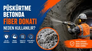 Püskürtme Betonda Fiber Donatı Neden Kullanılır?