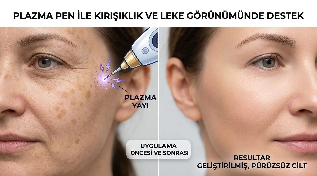 Plazma Pen ile Kırışıklık ve Leke Görünümünü Destekleyen Bakım Yöntemleri