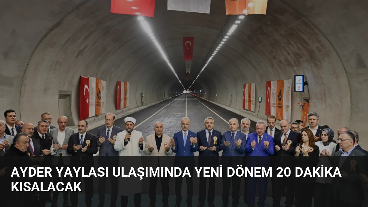 Ayder Yaylası Ulaşımında Yeni Dönem 20 Dakika Kısalacak
