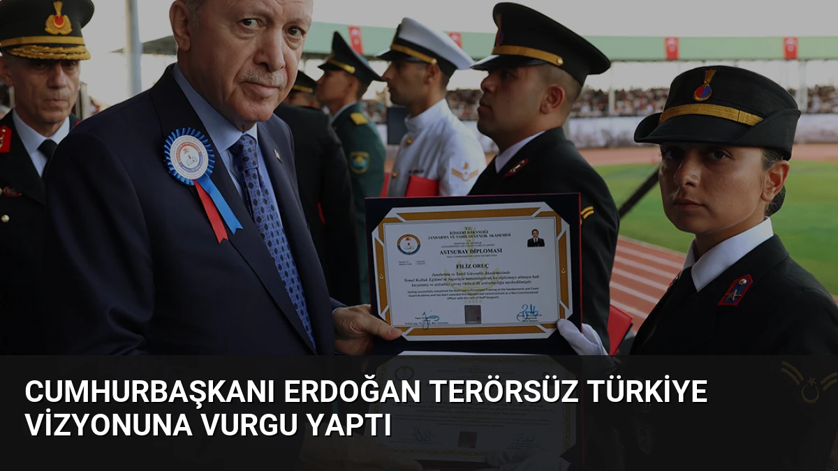 Cumhurbaşkanı Erdoğan Terörsüz Türkiye Vizyonuna Vurgu Yaptı