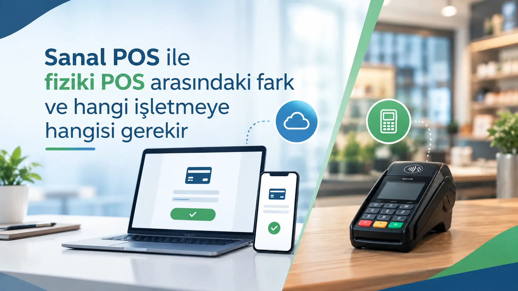 Sanal POS ile fiziki POS arasındaki fark ve hangi işletmeye hangisi gerekir