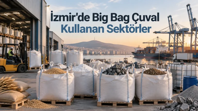 İzmir’de Big Bag Çuval Kullanan Sektörler