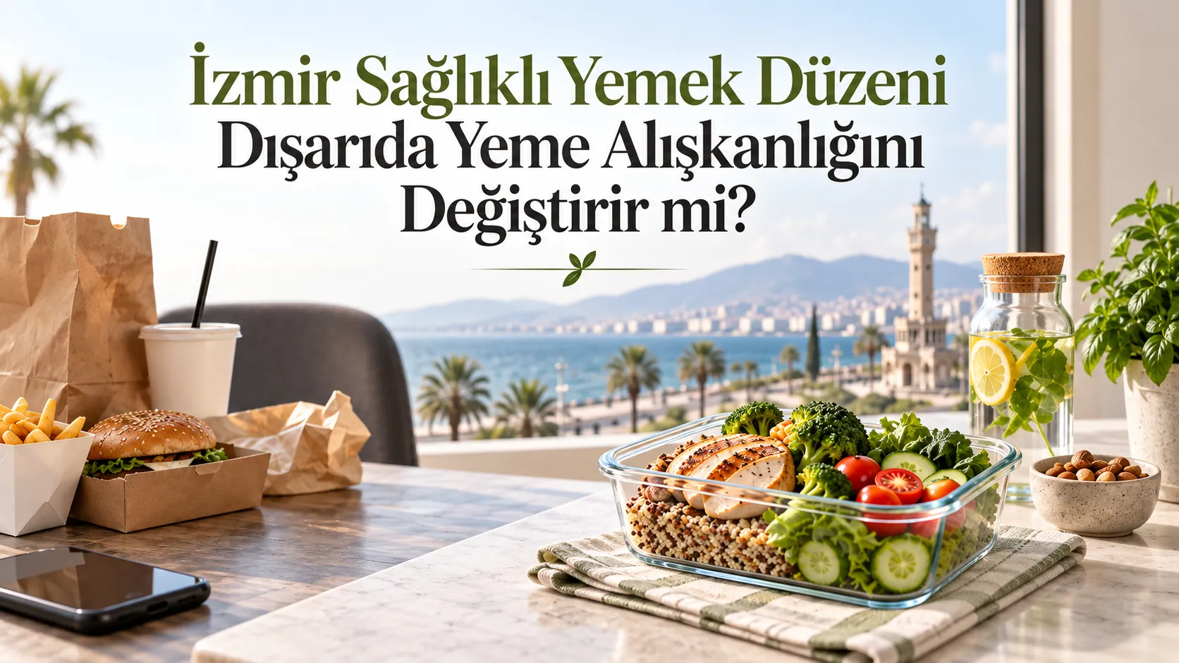 İzmir Sağlıklı Yemek Düzeni Dışarıda Yeme Alışkanlığını Değiştirir mi?