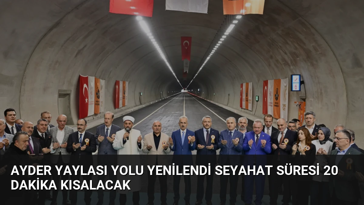 Ayder Yaylası Yolu Yenilendi Seyahat Süresi 20 Dakika Kısalacak