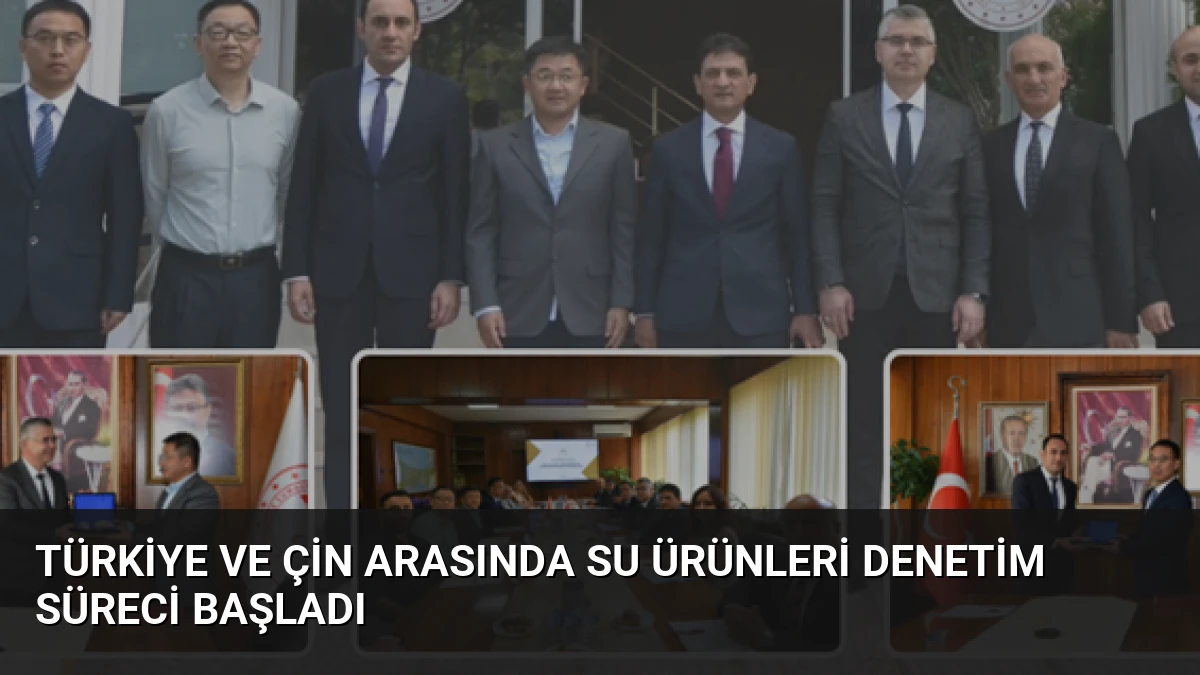 Türkiye ve Çin Arasında Su Ürünleri Denetim Süreci Başladı