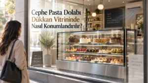 Cephe Pasta Dolabı Dükkan Vitrininde Nasıl Konumlandırılır?