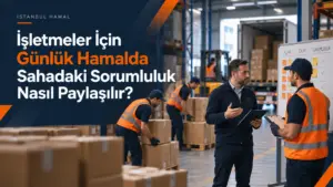 İşletmeler İçin Günlük Hamalda Sahadaki Sorumluluk Nasıl Paylaşılır?