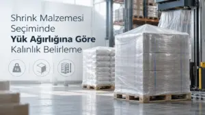 Shrink Malzemesi Seçiminde Yük Ağırlığına Göre Kalınlık Belirleme