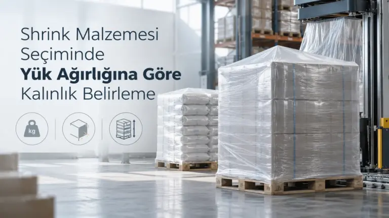Shrink Malzemesi Seçiminde Yük Ağırlığına Göre Kalınlık Belirleme