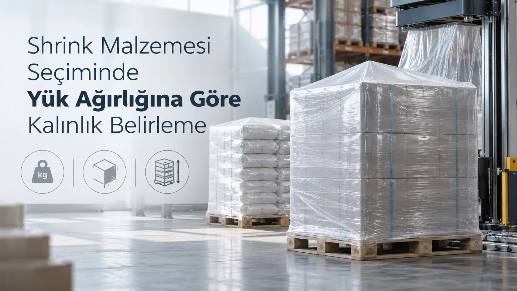 Shrink Malzemesi Seçiminde Yük Ağırlığına Göre Kalınlık Belirleme