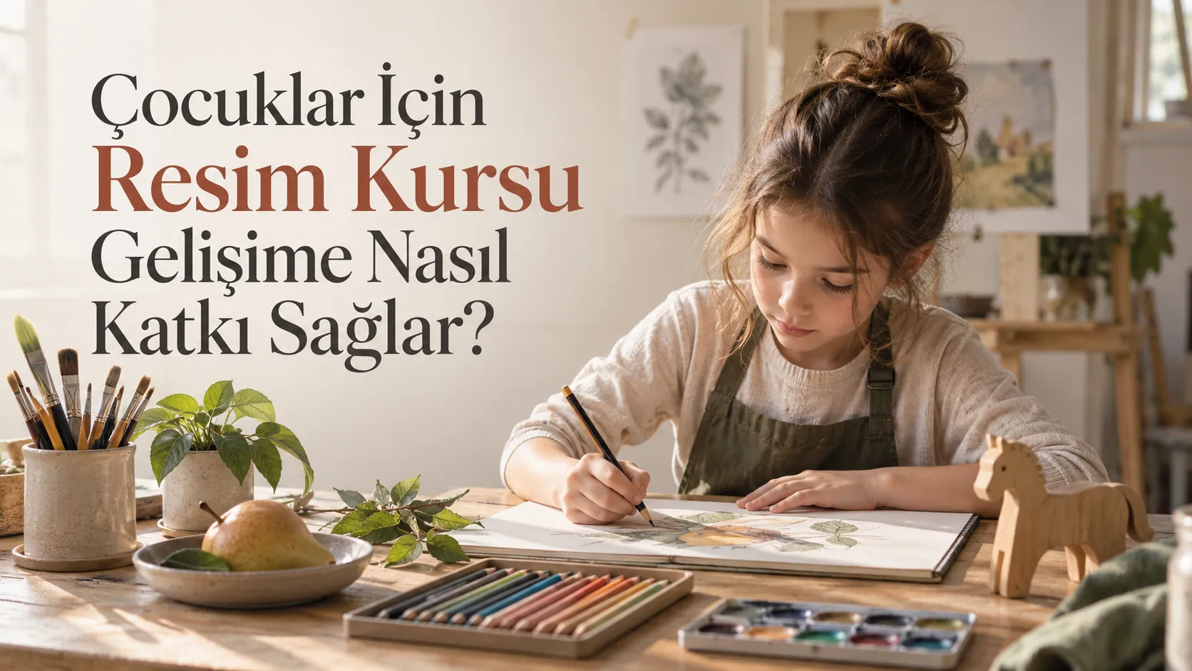 Çocuklar İçin Resim Kursu Gelişime Nasıl Katkı Sağlar?