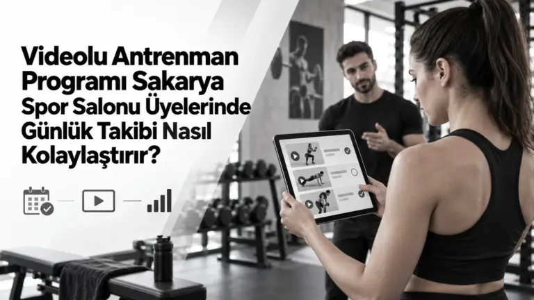Videolu Antrenman Programı Sakarya Spor Salonu Üyelerinde Günlük Takibi Nasıl Kolaylaştırır?