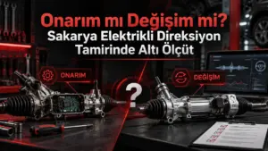 Onarım mı Değişim mi? Sakarya Elektrikli Direksiyon Tamirinde Altı Ölçüt